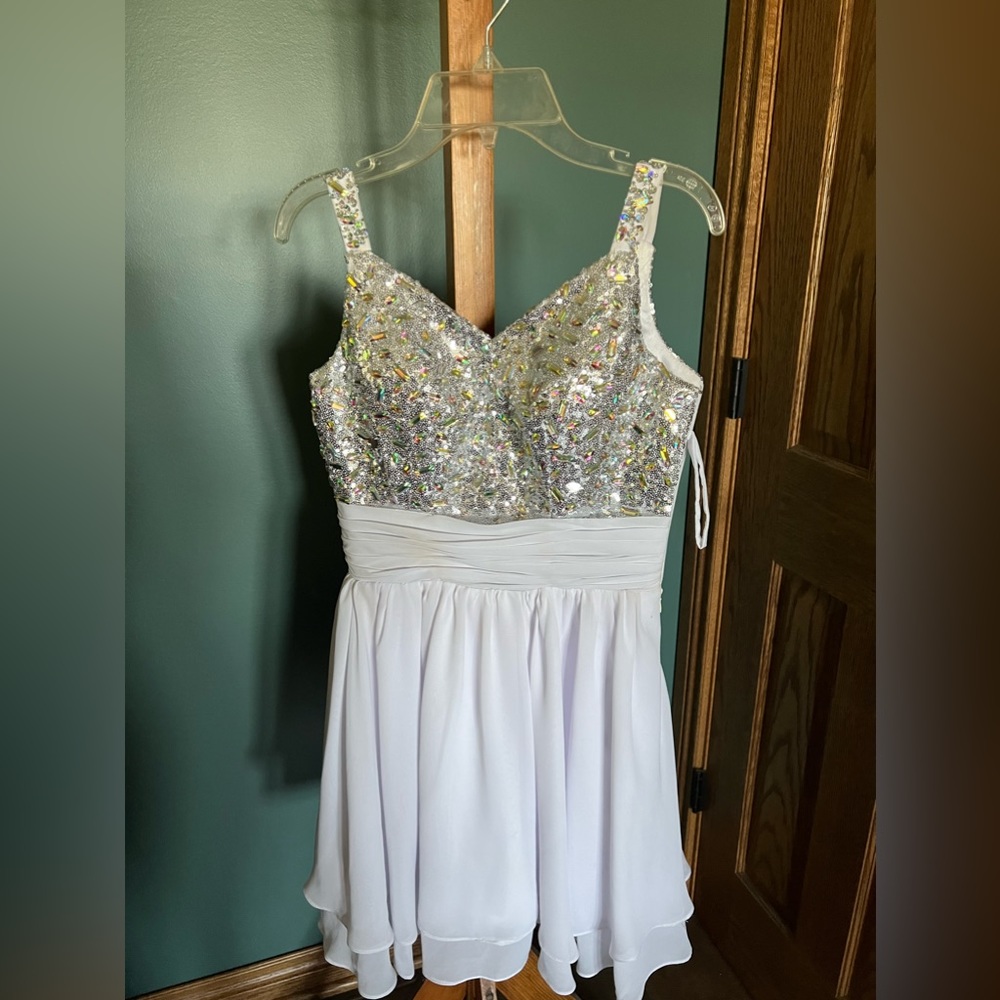 Beaded Homecoming Dress, 0